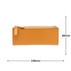 THE POST LDSL-BNPN-10 Sustainable Leather Bendi Pen Case [Camel]