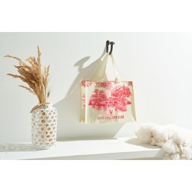 Blue Stallion Market Shopping Bag