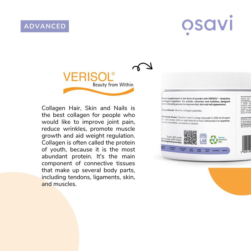 Osavi Collagen Peptides - Hair, Skin & Nails - 150