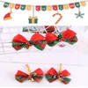 20 Pcs Christmas Decorative Bows for Christmas Tree Ornaments, Craft