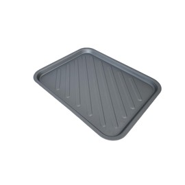 Griddle Style Ridge Baking Tray, Non-Stick, Dishwasher Safe, Multi-Pack Baking Tray Set, 38cm by Home Theory Bakeware (2)