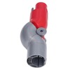 Vacuum Cleaner Bottom Adapter ABS 180° Rotation Vacuum Adapter Parts