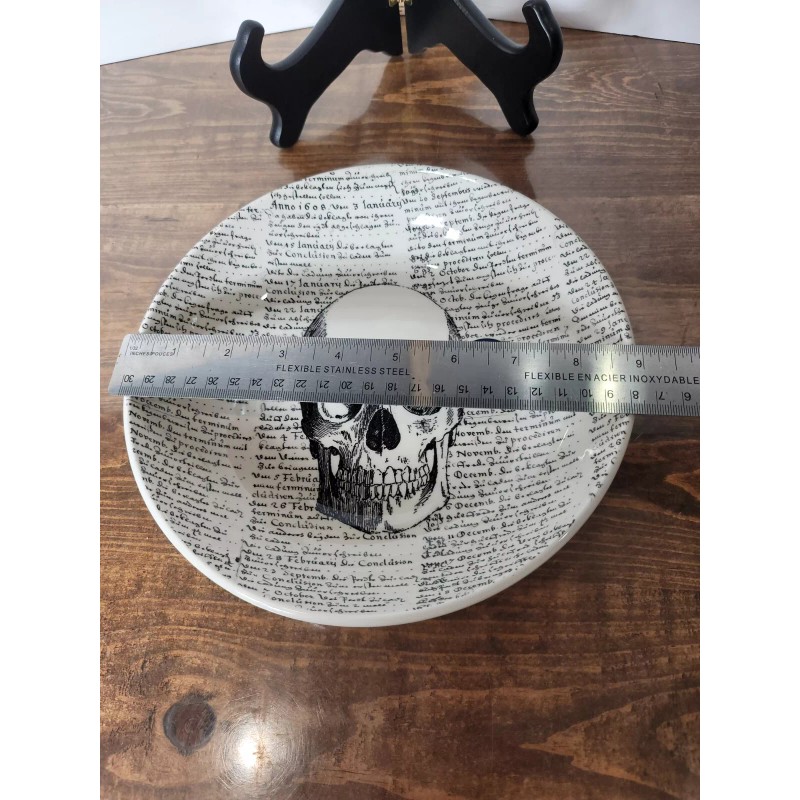 Royal Stafford 9 in Victorian English Pottery, Royal Stafford "Skull