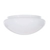 DYSMIO 10-Inch White Classic Globe, Dome, Fitter 9-7/8 Inch, Replacement