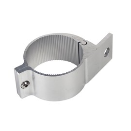 Hansen Styling Parts Universal Fitting Aluminium Pipe Clamp Diameter 75 to 78 mm for Lamp Brackets, Front Bar, Roll Bar etc. 75-78 mm