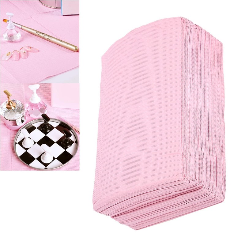 Waterproof Nail Tips Artificial Tablecloth Mat 125 Pieces Nail Tips