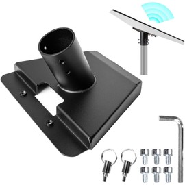 Guolich Starlink Gen 3 Pipe Adapter, Starlink V3 Pipe Adapter, Starlink Adapter Mast Mount for 1-2.1 in (25-53mm) Pipes, Aluminum Mounting Kit for Starlink Gen 3 / V3 Standard Dish