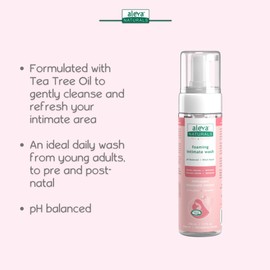 Foaming Feminine Wash |For Intimate Areas |Self-Foaming Pump |pH Balanced |Cleanses and Refreshes |Made with Natural and Organic Ingredients |Dermatologist & Gynecologist Tested |(6.7 fl.oz / 200ml)