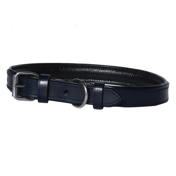 HOGACA Oiled Genuine Leather Dog Collar 786-03.6 1.8 x 50
