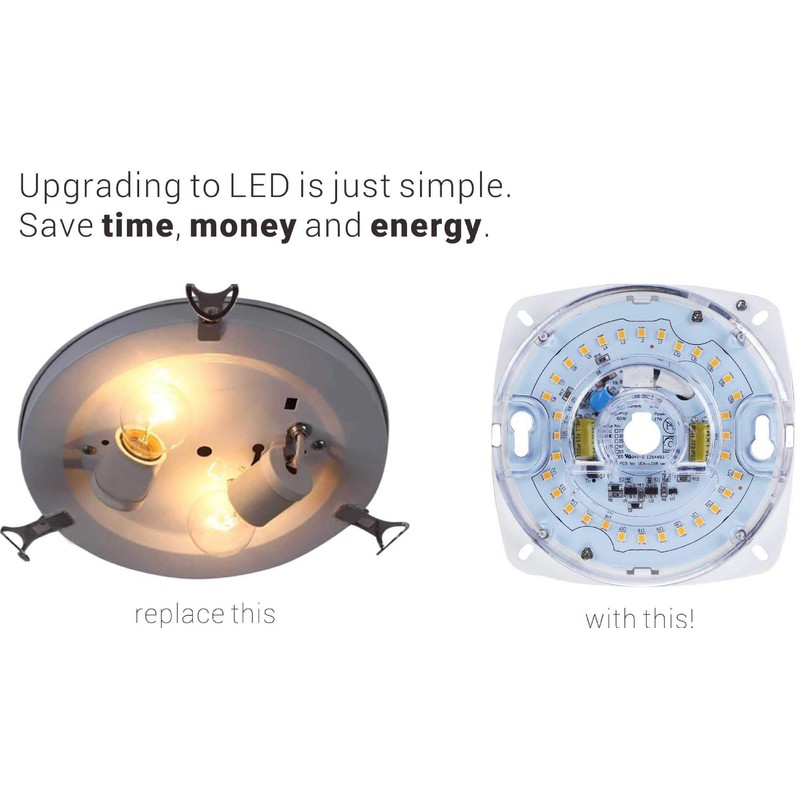 4" PCB Size,5.39" Overall Size, 17W, 3000K,1200LM,120V, CRI90, LED Light