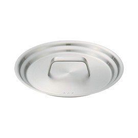 Mujin Ryohin Stainless Steel Multi-Purpose Lid for Diameter 16-18cm and Approx. Diameter 20cm 82219968 Silver