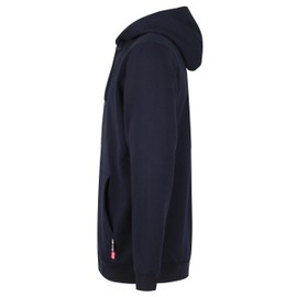 KONRECO FR Hoodies Cotton Fleece Pullover NFPA2112 CAT2 Flame Resistant/Fire Retardant Sweatshirts Navy- Size XL