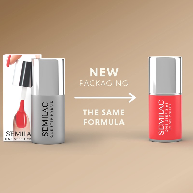 Semilac One Step 3in1 UV Nagellack S201 Earth Pink 7ml