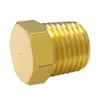 Hooshing 6PCS Pipe Plug 1/8 Inch NPT Male Outer Hex