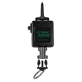 Gear Keeper Fly Fishing Net Retractor - Compatible With Most Nets - Various Mounting Options With QC-II Split Ring Accessory - Ideal Kayak & Fly Fishing Accessories - Made in USA