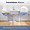 TECKNET Water Leak Detectors for Home, 120dB Water Sensor Alarm