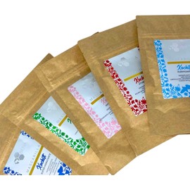 Kit Mascarillas Faciales Hidroplasticas Y Arcilla 5 Packs Super Hidratante Purificante Anti Acne Anti Edad Jitomate Bena