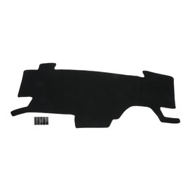 TUCKBOLD 1 Set Dash Cover Foldable for Nissan Notebook E-POWER E13 | Center Console Dash Cover Mat Black with Sticker