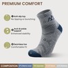 innotree Merino Wool Hiking Socks for Men & Women, Quarter