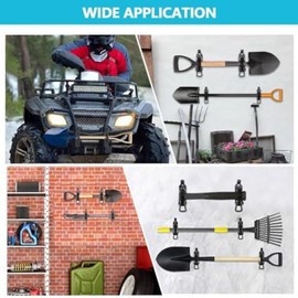 Roarrter 2 Piece Roof Rack Scoop Rack for Truck Overland Gear Off Road Roof Rack Accessories Fits 0.65In to 1.55In Diameter Tools