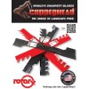 For Exmark COPPERHEAD 3-PACK 52" HD EXMARK HIGH-LIFT BLADES 303146,