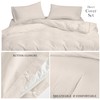 Sapphire Collection Plain Duvet Cover With Pillow Case Non Iron