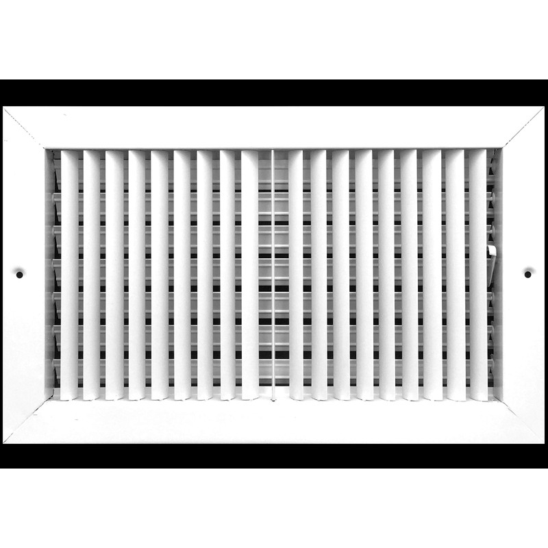14"w X 8"h Adjustable AIR Supply Diffuser - HVAC Vent