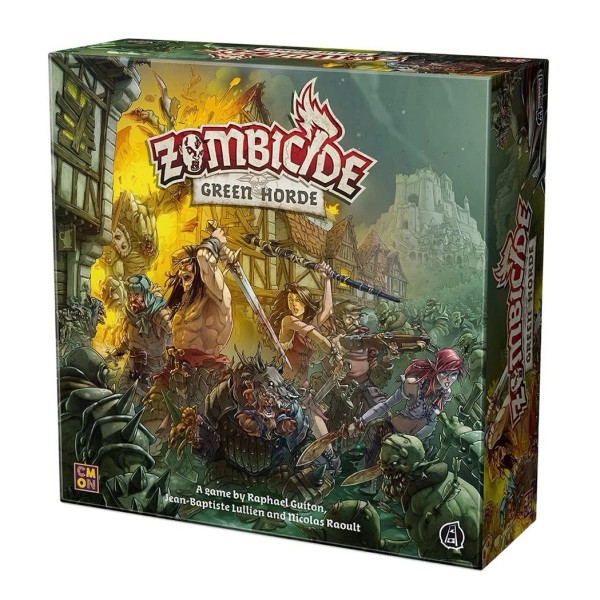 C-MON New Green Horde Board Game Base Strategy Cooperative for