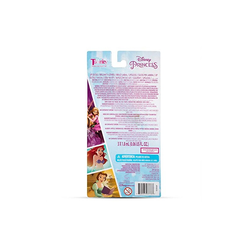 Townley Conjunto de Brillos de Labios con Sabor para Princesa