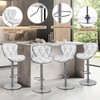 Yaheetech Bar Stools Set of 2, Island Chairs Shell Back,