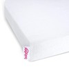 babybay Jersey Fitted Sheet Deluxe with Membrane Suitable for Extension