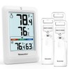 Newentor Indoor Outdoor Thermometer Wireless, Remote Temperature Monitor Hygrometer, Outside