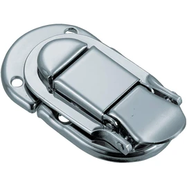 TRUSCO(トラスコ) パッチン錠 横ズレ防止タイプ・スチール製 (4個入) P-49