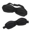 IWOWHERO 2Pcs Comfortable Blindfold Eye Masks Contoured Sleeping Eye Covers