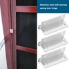 Create idea Pack of 4 Automatic Self-Opening Spring Door Hinges