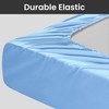 Moonlight Bedding Fitted Sheet 40 Cm Extra Deep Pocket Bed