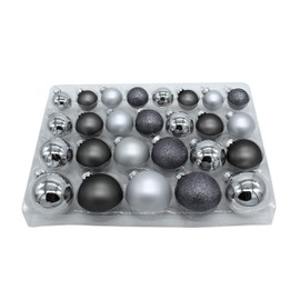 DARO DEKO Christmas Baubles Mix Pack of 52