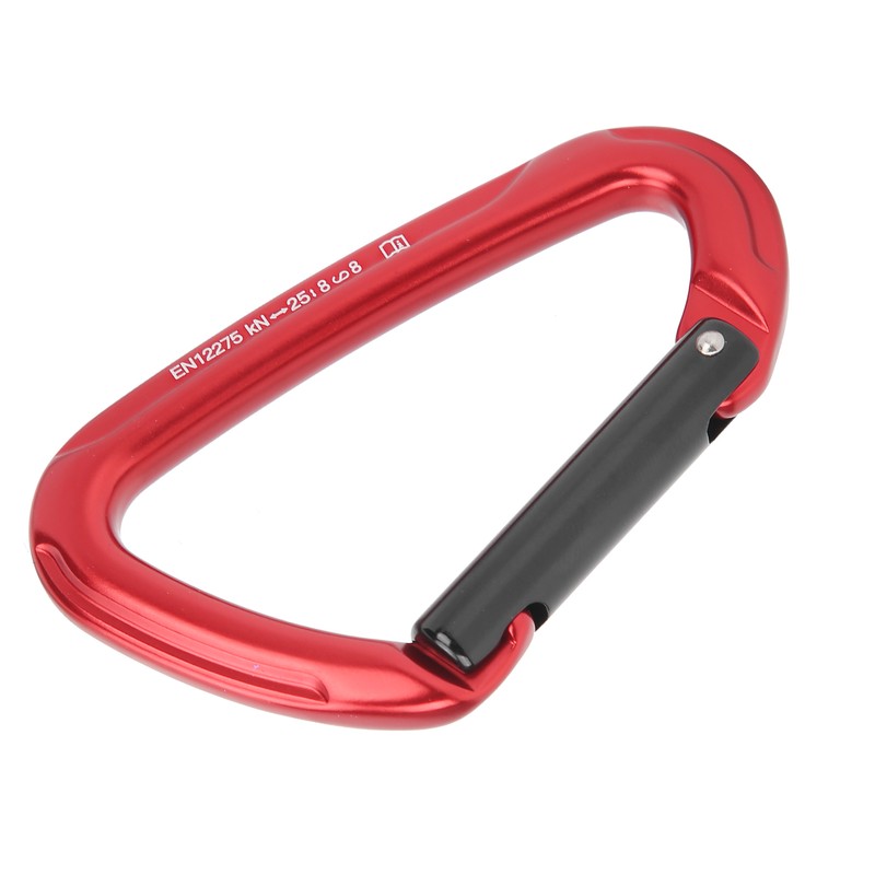 Locking Carabiner Clip DRing Hook Safety Bearing Buckle for Climbing