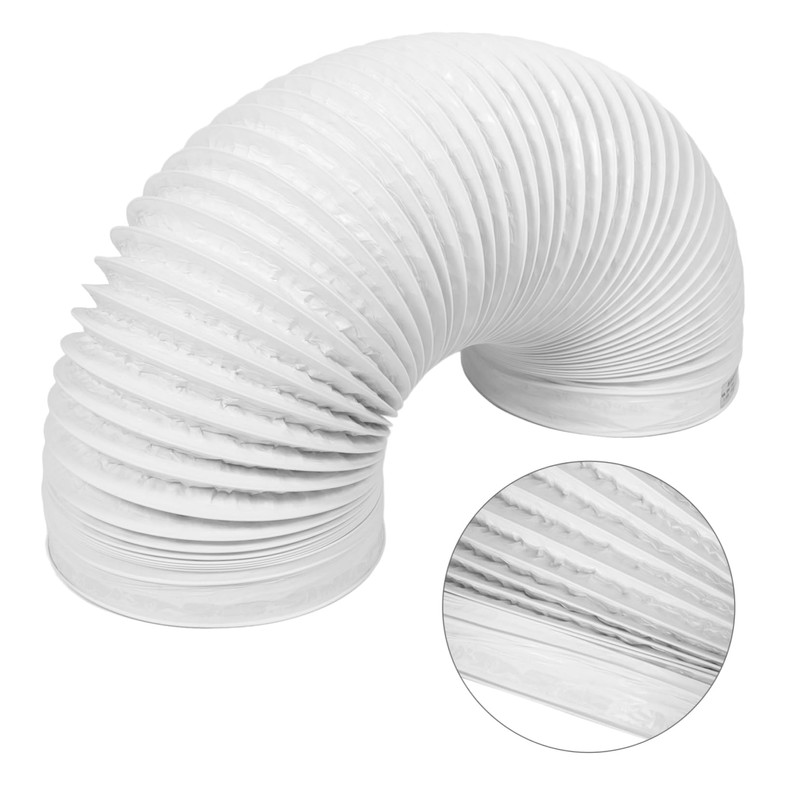 Operitacx Flexible PVC Air Conditioner Hose Vent Pipe for Drum