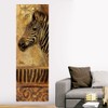 CANVAS ON DEMAND Elegant Safari Panel I Wall Decal, Zebra