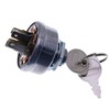 TCINDRR Ignition Key Switch 045898 AM119111 1754250 Compatible with Zero