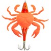 Major Craft Octopus Lure Pluipuri Octopus Club #7 Gold Red
