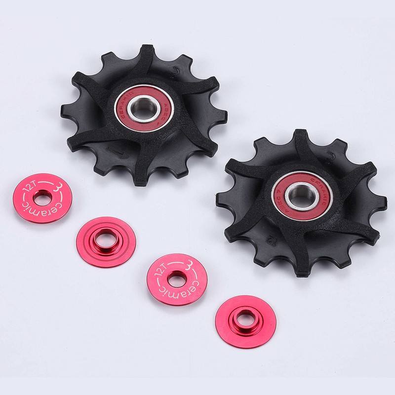 BBB Cycling, 2x 12-T RollerBoys Ceramic Derailleur Rear Jockey Wheel