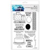 Simon Hurley create. Clear Stamps 6"X9"-Birthday Basics