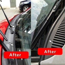 Gearzaar Car Front Windshield Panel Rubber Seal Strip Sealed Moulding Trim Accessories -