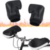 Geyoga 1 Pair Bike Handlebar Mitts Winter Motorcycle Handlebar Gloves