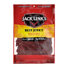 Jack Link’s Beef Jerky, Teriyaki, 5 oz Resealable Bag