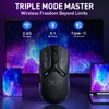 INPHIC IN10P Wireless Gaming Mouse, Tri-Mode 2.4G/ USB-C Wired/Bluetooth PC
