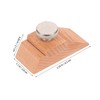 Operitacx Leather Edge Burnishing Hand Sanding Block Easy to Use