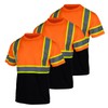 FONIRRA 3 Pack Safety Reflective High Visibility Shirt for Men